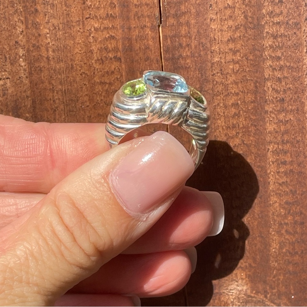 Judith Ripka Silver Ring - Picture 6 of 6